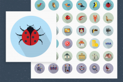 Jumbo Flat-Glyph Icons Pack Product Image 5