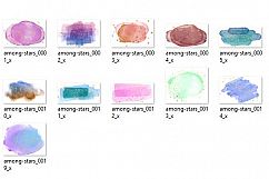 Among Stars 2 Clipart Product Image 2