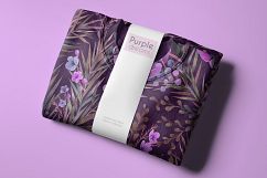 Purple dreams. Watercolor cliparts Product Image 6