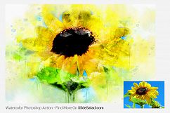 Watercolor Photoshop Action Product Image 12
