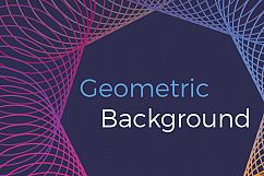 Geometric vector backgrounds Product Image 1