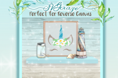 Animal Face Bundle Elephant Fox Giraffe Cat Penguin Unicorn Product Image 2