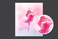 Watercolor poster - Ballerina Product Image 2