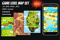 Game Level Map Concept Set II Product Image 1