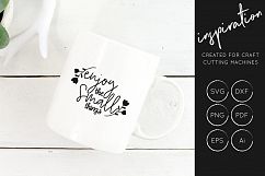Inspirational Quotes SVG Cut File Bundle - Design Collection Product Image 2