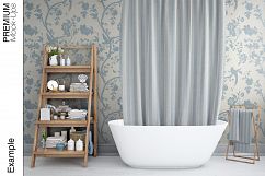 Bath Curtain Mockups Product Image 4