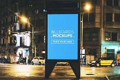 Billborad Mockup at Night Vol.2 Product Image 10