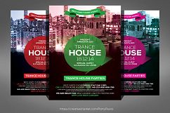 Trance House Party Flyer Product Image 1
