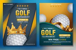 Golf Tournament Flyer Template Product Image 3