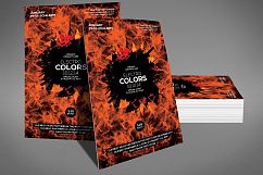 Smoke Electro Colors Flyer Product Image 3