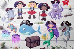 Pirates Set – Vector Clip art Product Image 6