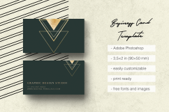 Elegant Gold Business Card 3 Product Image 1