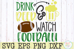 Football Bundle SVG DXF EPS PNG  Product Image 2