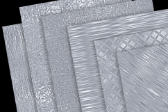 Metallic Silver Textures Product Image 2
