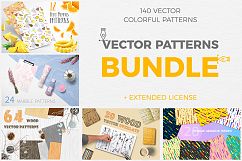 Vector Patterns Great Bundle 5 in 1 Product Image 1