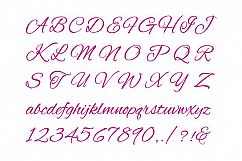 Cross Stitch Alphabet Pattern (Alph19) Product Image 3