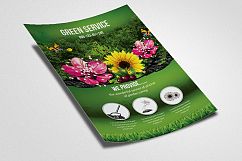 Garden/Green Service Flyer Template Product Image 2