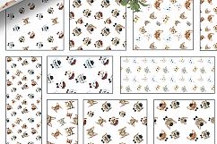 Cat watercolor patterns  Product Image 16