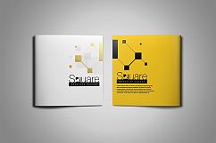 Square Brochure Mockup Product Image 7