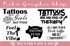 Tattoo Svg, Tattoo Gun, Tattoo Girls, Ink Svg, Tattoo Svg Product Image 1