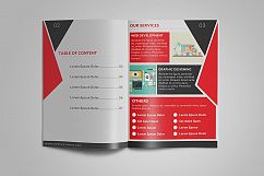 8 Page Corporate Bifold Brochure Product Image 2