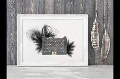 Luxury Bag Shine The Night Clip Arts, Masquerade, Feather Product Image 7