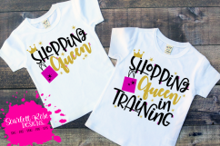 Mommy &amp; Me - Shopping Queen SVG Product Image 1