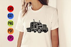 Truck, Lorry, HGV  SVG Cutting File  Product Image 2