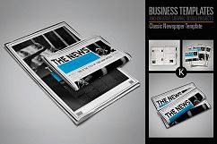 Classic Newspaper Template Product Image 1