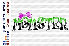 Momster svg Monster svg Halloween svg Womens shirts design Product Image 2