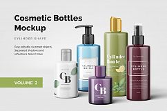 Cosmetic Bottles Mockup Vol.2 Product Image 1