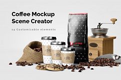 Coffee Mockup Scene Creator Product Image 1