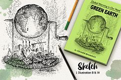 Watercolor Earth Product Image 6