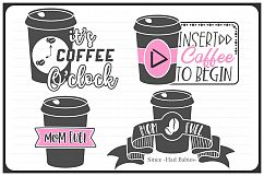 coffee svg, VOL2, mom fuel svg, coffee quote, coffee cup Product Image 1