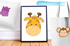Animal Faces graphics and illustrations Product Image 5