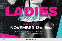Ladies Night Flyer Template V8 Product Image 8