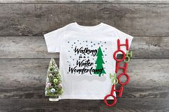 Walking in a Winter Wonderland SVG Cut File - Christmas SVG Product Image 7