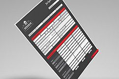 Job Application Form Template USL Portrait Product Image 2