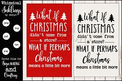 What If Christmas Sign SVG Product Image 1