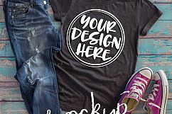 Gray t shirt mock up 6497 Product Image 2