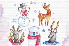 Watercolor Winter Illustrations Product Image 4