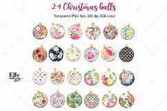 Christmas Clip Art - Christmas balls Product Image 4