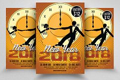 New Year Party Flyer Product Image 1