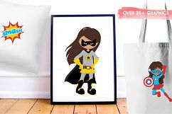 Superhero Girls  graphics and illustrations Product Image 5