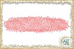 Brush Strokes in Blush Pink - Pink Glitter - Digital Clipart 24 of beautiful PNG files Product Image 7
