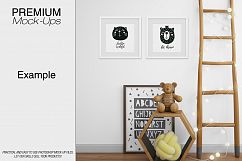 Kids Room &amp; Frame Mockup Product Image 9
