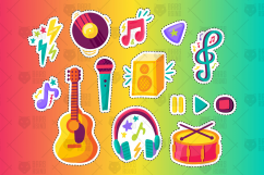 Musical Party Pathes Set Product Image 1