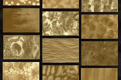 100 Luxury Black&amp;Gold Ink Textures Product Image 3