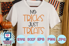 halloween, no tricks just treats, halloween svg Product Image 1