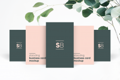 Standing Business Card Mockup Product Image 7